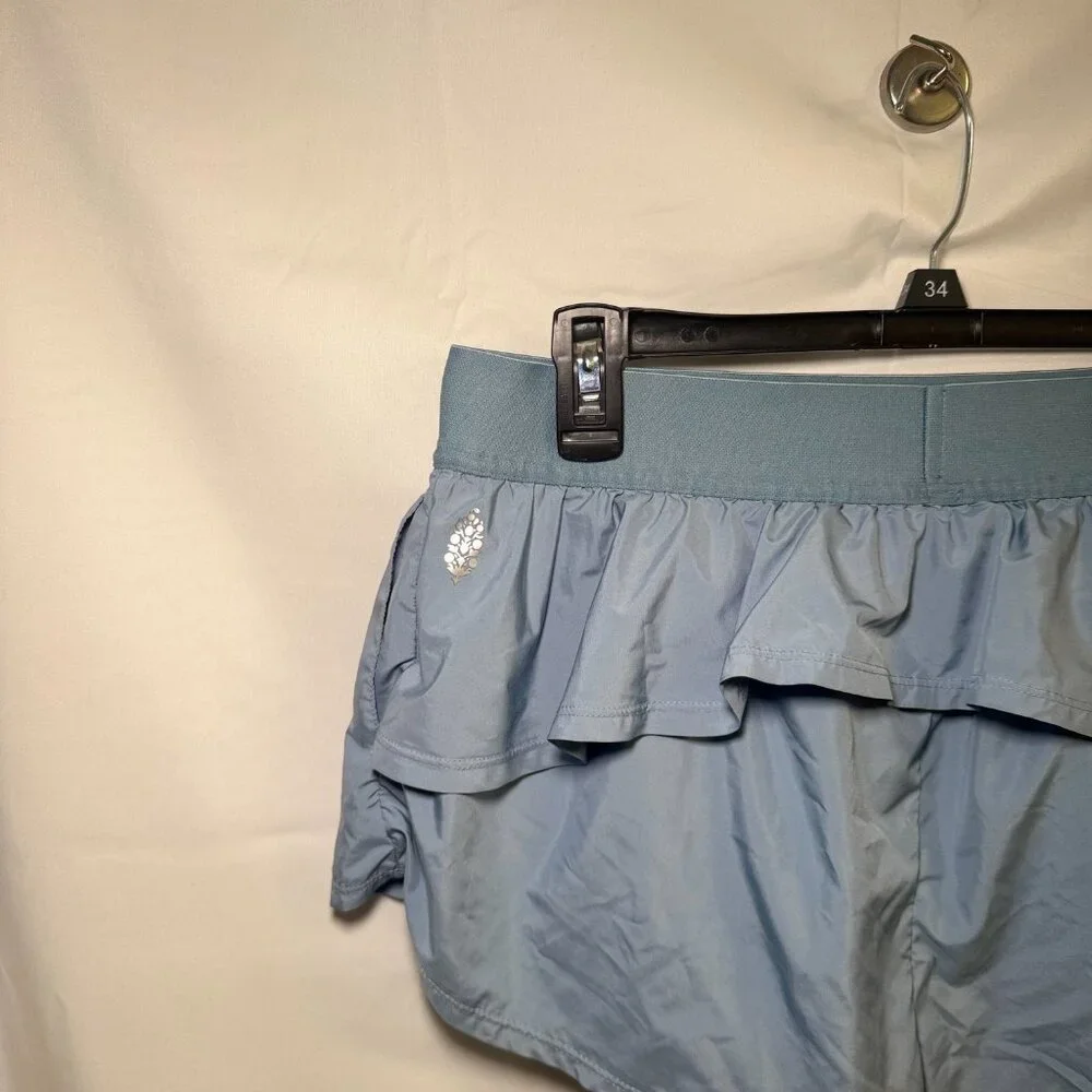 Free People Movement Blue Shorts - Picture 3 of 6